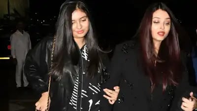 Cannes queen is back: Aishwarya Rai Bachchan spotted leaving for France with Aaradhya