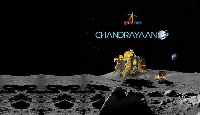 New Delhi, Aug 20 (ANI): Indian Space Research Organisation (ISRO) announces the landing of Chandrayaan-3 on the moon on August 23 2023, on Sunday. (ANI Photo)