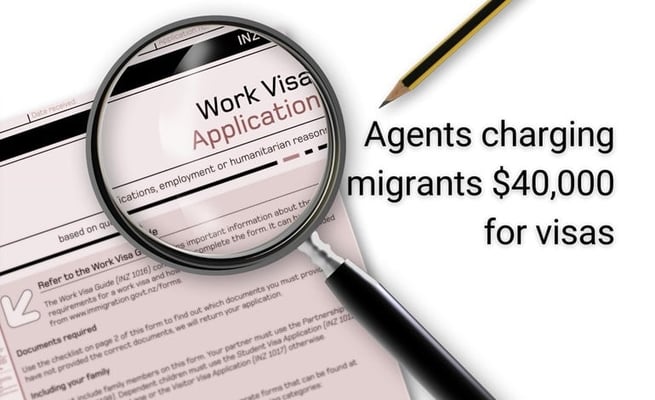 Agents charging Migrants