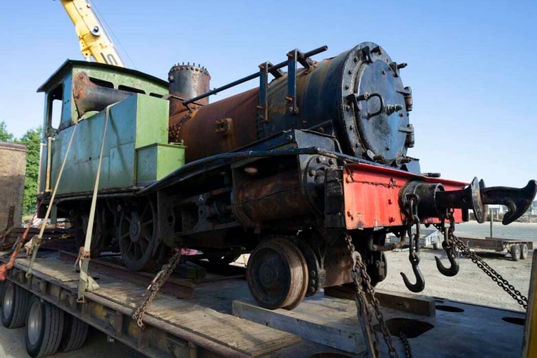 Train enthusiasts aim to restore 19th-century steam locomotive