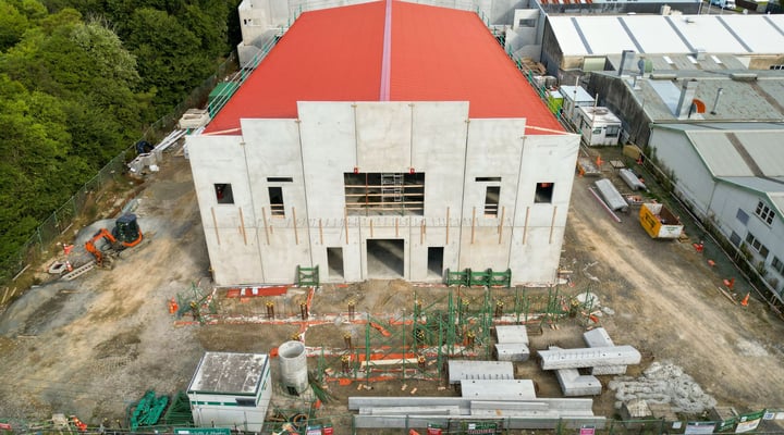 Once completed, the BAPS Shri Swaminarayan Temple will showcase a blend of western and eastern architecture.