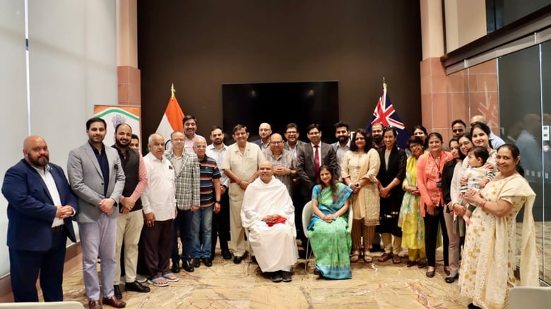 Swami Ramgovind Das Brings Bhagwat Katha To Auckland After Wellington Address