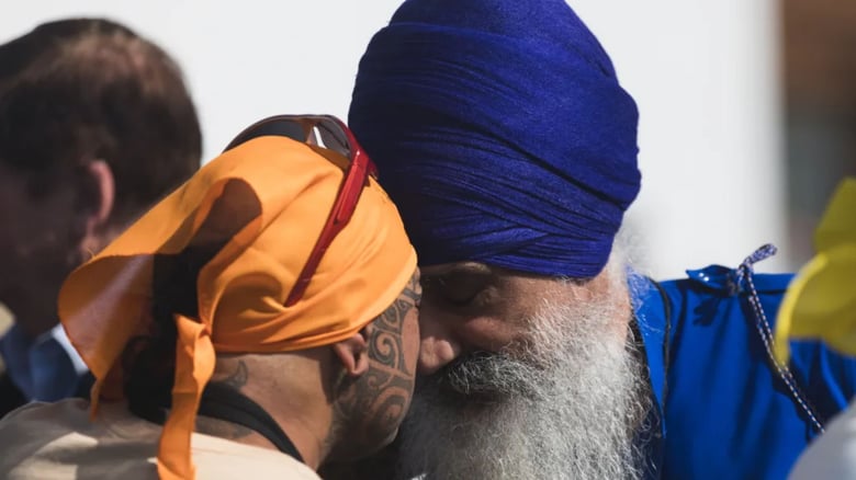 A display of unity at a Māori-Sikh hui in Auckland
