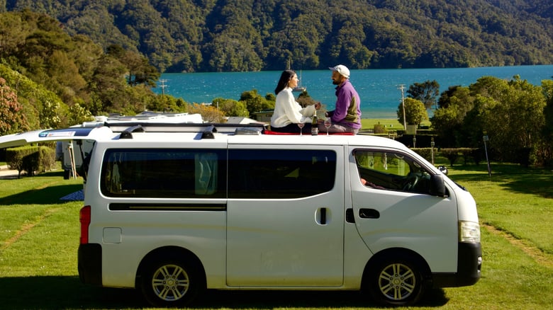 Why this young Kiwi-Indian duo lives in a van