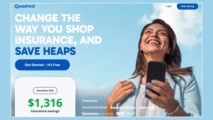 Quashed.co.nz - The Platform Helping Kiwis Find Better, Cheaper Insurance