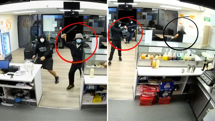 A Hamilton eatery, Chicken Wicken, has been robbed twice in two days in the early hours