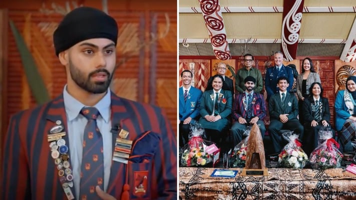 Amanjot Singh named the national champion at Race Unity Speech Awards