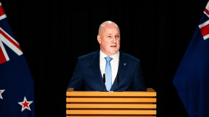 Prime Minister Christopher Luxon announces election-year Cabinet reshuffle