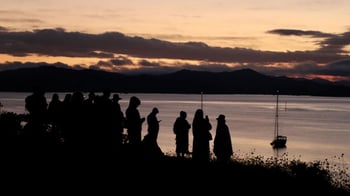 Waitangi 2026: Dawn service in pictures
