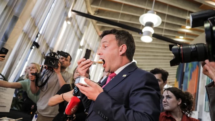 The government has unveiled its school lunches reboot, rolling out a new menu it says will save more than $130 million a year.