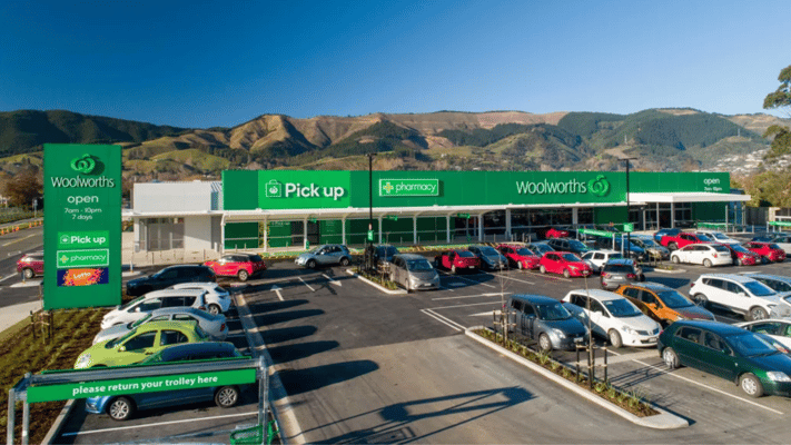 Woolworth's outlet in New Zealand