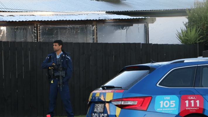 Three locations on Auckland's North Shore were under police cordon overnight after a woman was forced into a car