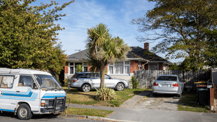 Two people have been arrested and charged following the discovery of an explosive at a Christchurch property.