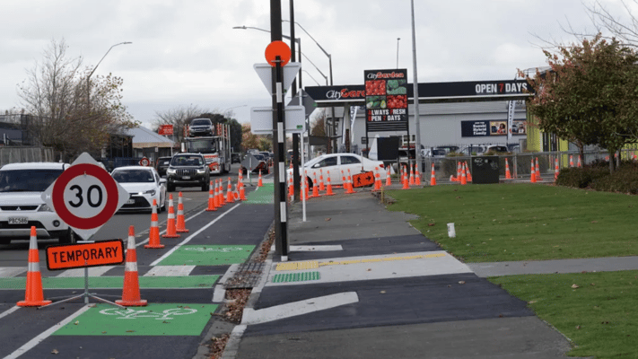 Palmerston North councillors will vote on Wednesday on the future of the controversial Featherston Street cycle lanes project.