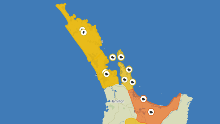 Warning As Severe Storm, Heavy Rain Loom For Auckland