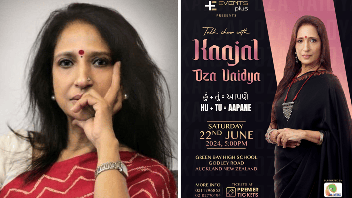 Auckland prepares to host an enchanting evening with the multifaceted Kaajal Oza Vaidya