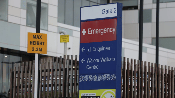 A woman waited more than 16 hours at Waikato Hospital's emergency department with suspected internal bleeding only to be referred back to her GP.