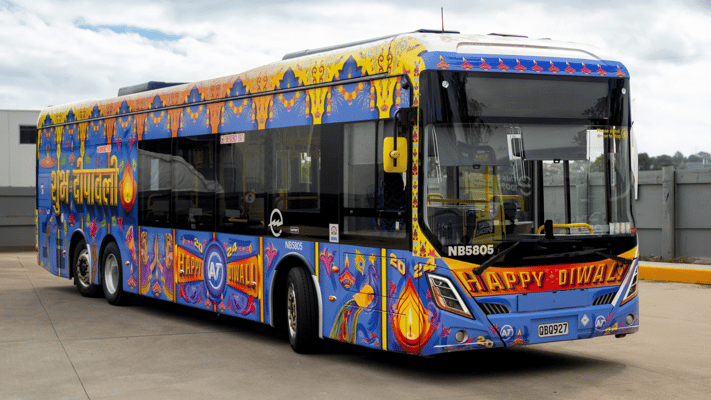 Hop Aboard the Bolly-Bus: Diwali Magic Hits Auckland's Route 24