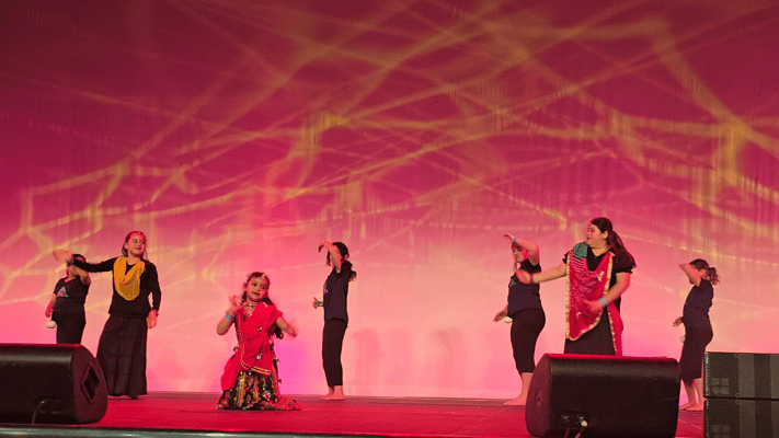 For the first time, Otaki took part in the annual Wellington Diwali festival held at TSB Arena, dazzling a crowd of over 10,000 with a unique cultural fusion.