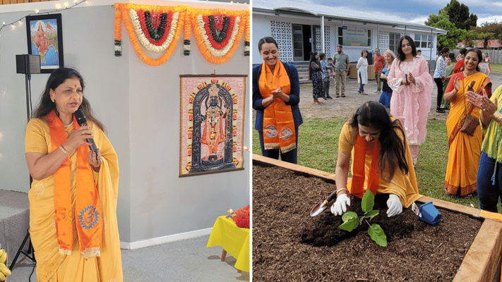 he Hindu Heritage Centre in Rotorua became a hub of activity on Wednesday with two significant events that underscored the community's dedication to sustainability and cultural preservation.