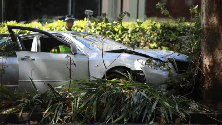 A person has been critically injured and four others suffered moderate to minor injuries after a crash in the Auckland CBD.