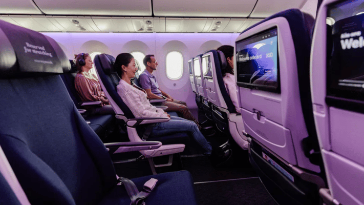 Air New Zealand's new Dreamliner