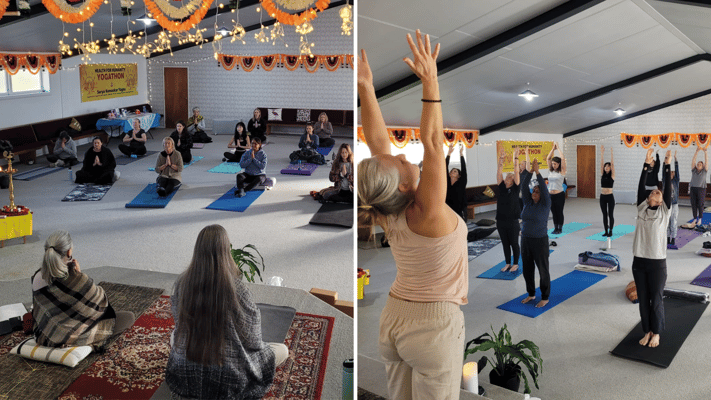 The 11th International Day of Yoga was celebrated with enthusiasm and unity at the Hindu Heritage Centre in Rotorua 21 June 