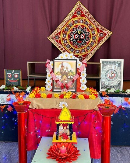 Figure 4 Several decorative art forms of Lord Jagannath in Wellington.