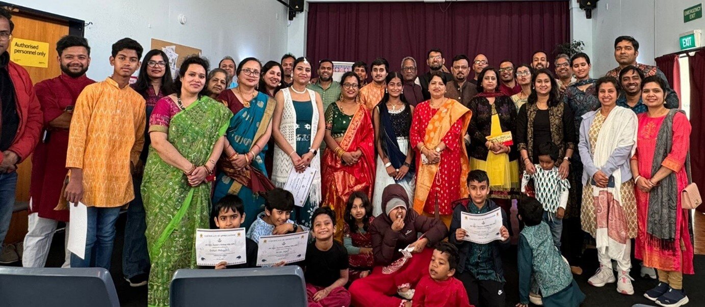 Figure 5 Devotees celebrating the divine journey of Lord Jagannath during Rath Yatra 2024 in Wellington