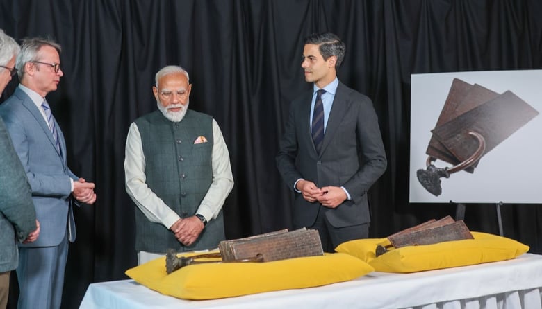 Ancient Chola treasure returns to India after centuries in Dutch custody
