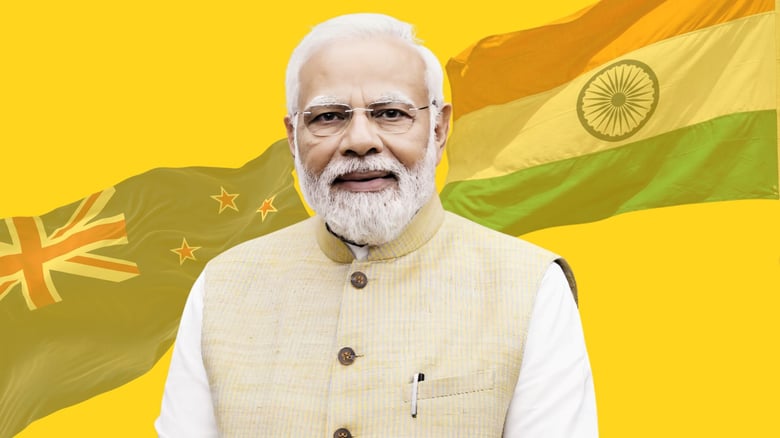 PM Narendra Modi arrives in Auckland for landmark NZ visit. Details inside