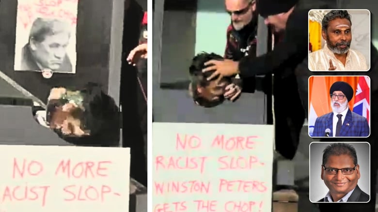 Indian leaders condemn mock guillotine protest, slam Peters' 'go back' remarks