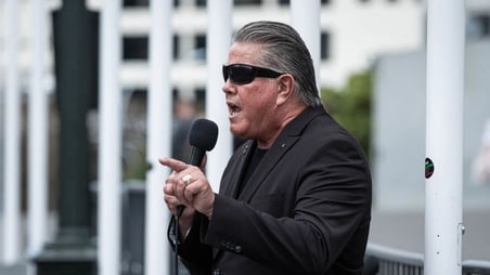 Brian Tamaki says police have revoked his firearms licence