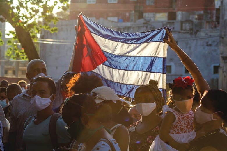 Castro dynasty resurfaces as cuba buckles under pressure