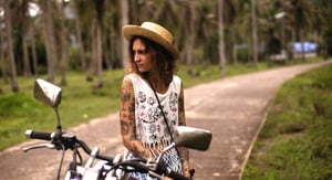Moto Boho is the global fashion clash taking over street style