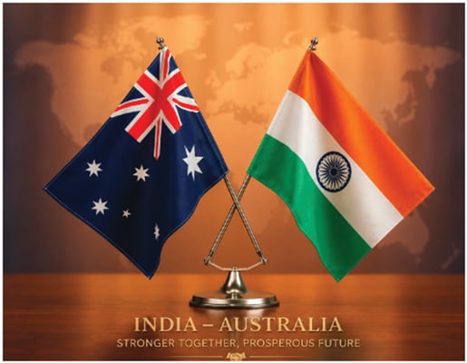 India and Australia are taking their partnership to the next level.