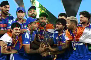 India bags $23.5 million prize after third T20 World Cup win.