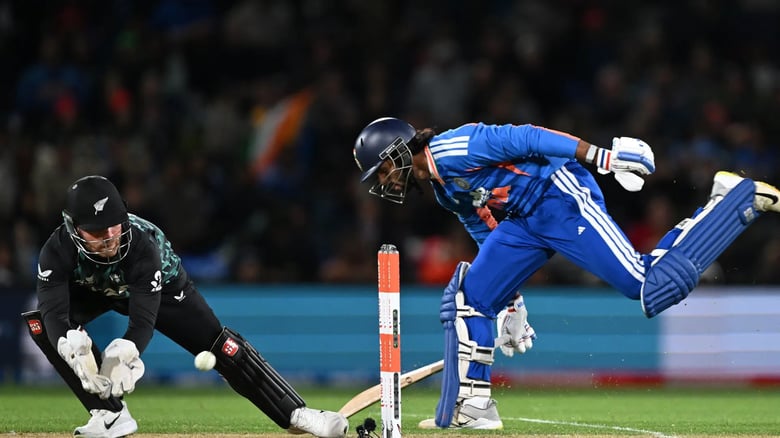 India overcome Black Caps fightback to win T20 opener