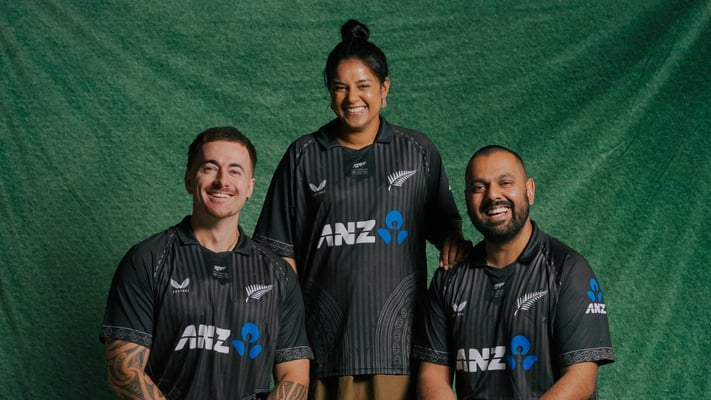 Lotus, mandala and Māori kōwhaiwhai patterns feature in limited-edition BLACKCAPS shirt