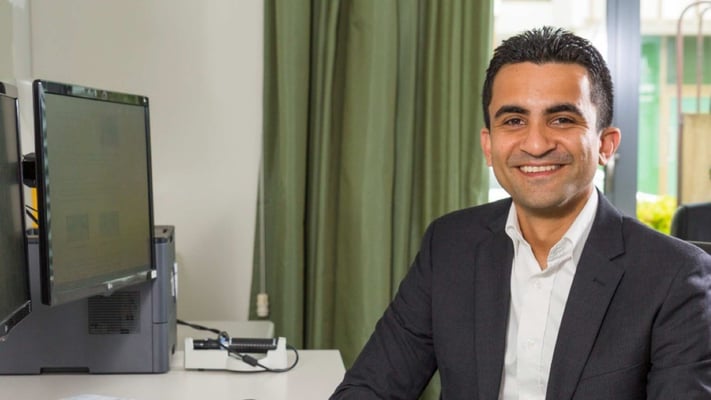 Eye doctor Dr. Sid Ogra