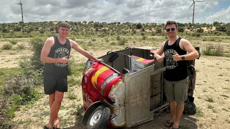 Kiwi Adventurer Driving Across India in a Tuk Tuk to Save NZ’s Aviation Icon