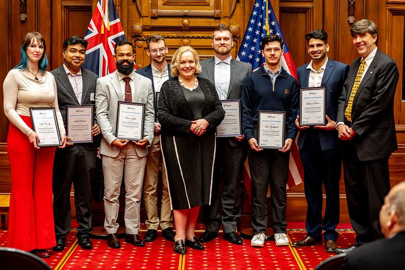 Shivam Desai (second from right)