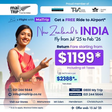 Special fares to India