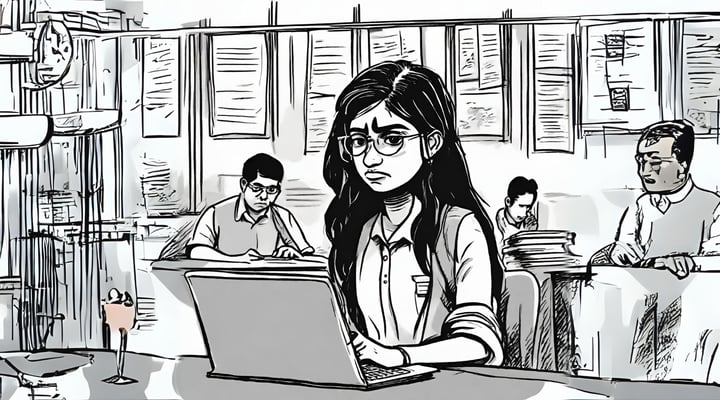 anxious student india new zealand