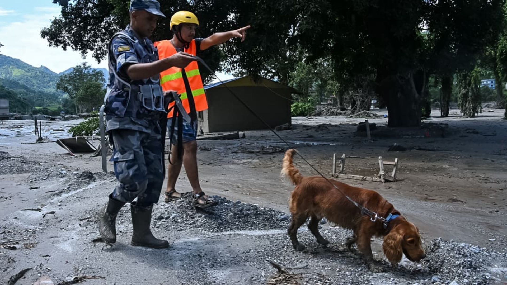 Immigration checkpoint reportedly swept away in Nepal flash...