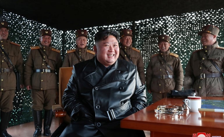 NORTH KOREAN HEAD VISITS MILITARY FACTORIES, FOR MISSILE PRODUCTION CAPACITY
