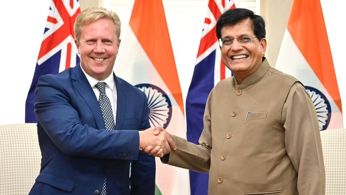 India Minister Piyush Goyal To Visit NZ Amid India-NZ FTA Talks