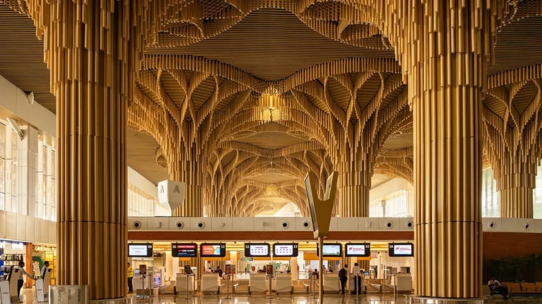 Two Indian airports wow the world with stunning design