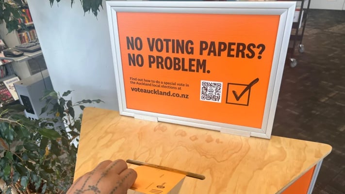 'Vote on the go' events nixed from new Auckland local body election
