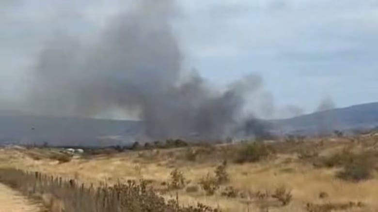 Evacuations underway as grass fire threatens properties in Central Otago